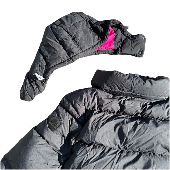PAJAR Woman Adhara Boxy 80% DOWN Puffer Jacket Pink Lined XS NWOT $529 - Picture 10 of 16
